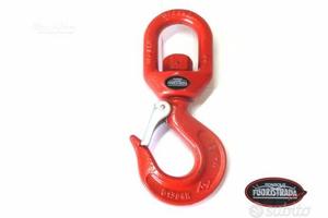 Gancio rapido a molla e snodo 2 tonnellate