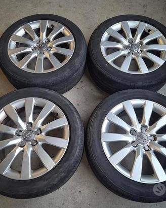 Cerchi In Lega Da 17" Per Audi A4 B8 - A5 8T