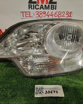 FARO ANTERIORE SX ALLO XENO OPEL Antara Serie 0002