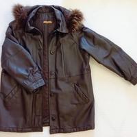 Giaccone da donna in vera pelle