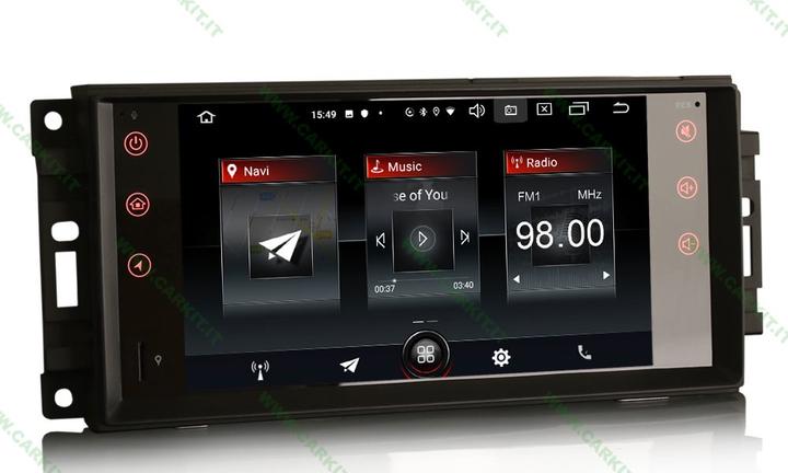 Autioradio navvigatore jeep chrysler touch dodge