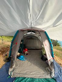 Tenda da campeggio gonfiabile AirSecond 4.1 Decath