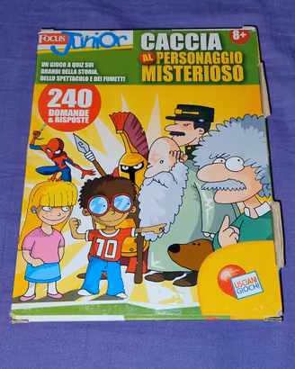 Caccia al personaggio misterioso - Focus Junior 
