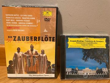 DVD Il flauto Magico + CD concerto chitarra
