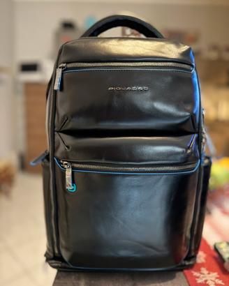 Zaino Piquadro in pelle nero modello Blue Square