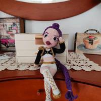 Amigurumi - K-Pop Demon HUnter - Rumy Golden Style