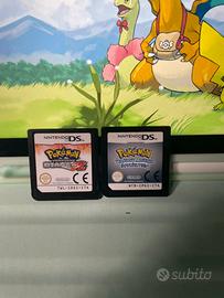 Pokemon bianco 2 + pokemon argento nintendo ds