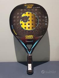 RACCHETTA PADEL MIDDLE MOON ECLIPSE 7 CARBON GOLD