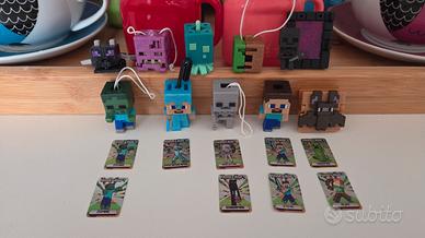 sorprese kinder joy minecraft 
