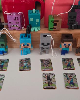 sorprese kinder joy minecraft 