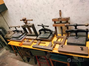 Copialettere/presse e torchi
