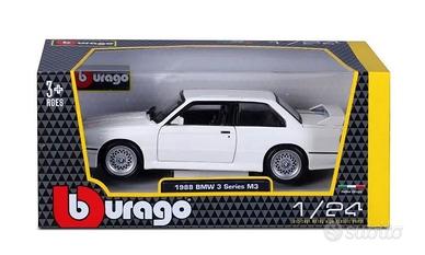Modellino Burago 1988 BMW 3 Serie M3 Scala 1/24