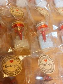 Segnaposto Bomboniere Corno Rosso Coccinella 