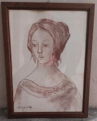 quadro madonna siciliana del pittore Singarella