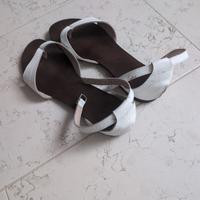 Sandalo bianco estivo