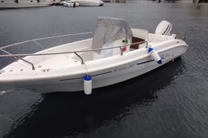 Barca open con motore 40 cv 4 tempi