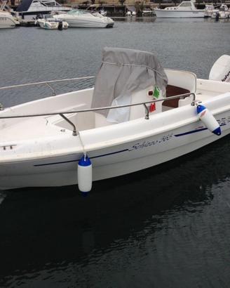Barca open con motore 40 cv 4 tempi