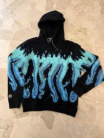 Felpa Octopus azzurra e nera Abbigliamento e Accessori In vendita a Milano