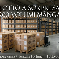 🔥 LOTTO 200 VOLUMI MANGA - TENTA LA FORTUNA! 🔥