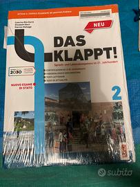 Libro scolastico di tedesco