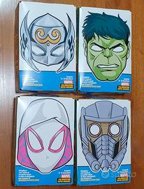 Maschere e carte Marvel Kinder