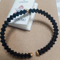 bracciale Swarovski  oro 750 e cristalli