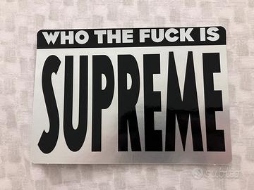 Adesivo Supreme Limited Edition