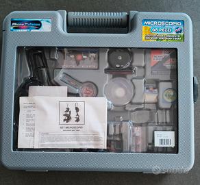 Microscopio Microscience 68 pezzi completo