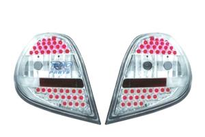 FANALI A LED RENAULT CLIO 05-09 FONDO CROMATO