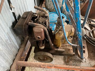 pompa autodescante su motore Ruggerini