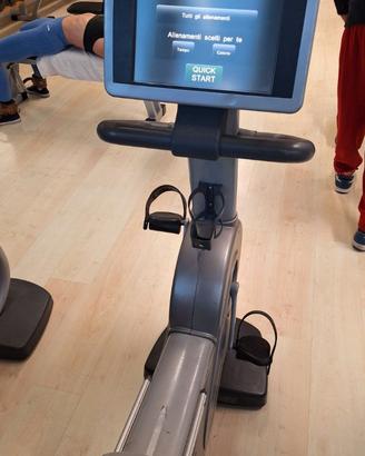 Bike Recline Excite Visioweb TV Technogym