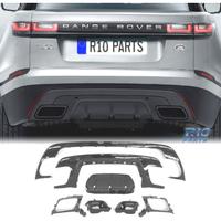 DIFFUSORE RANGE ROVER VELAR 17- LOOK R DYNAMIC NER