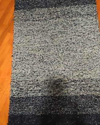 Tappeto blu/azzurro 80x153 cm.