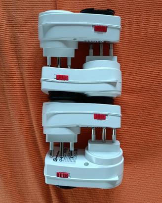 4x Presa Electraline 58104 Programmatore Timer 16A