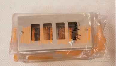 BTICINO 504/4/X Magic Placca 4 POSTI OXIDAL