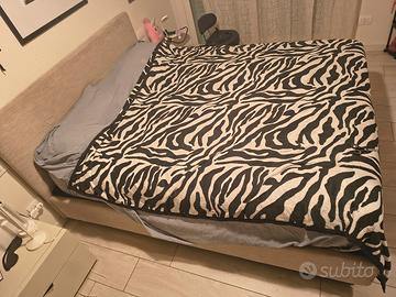 letto a 2 piazze e mezzo + materasso Memoryfall