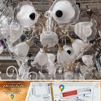 Codice: 264387 LAMPADARIO 8 LUCI STILE CLASSICO C