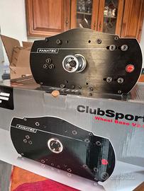 Fanatec ClubSport Wheel Base V2.5 – completa di sc