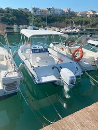 Open 5,60 con motore jhonson bombarder 40cv