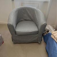 Poltrona in tessuto Ikea