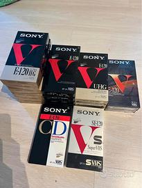 Videocassette Sony nuove sigillate