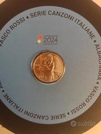 Moneta 5€ Vasco rossi Albachiara - IPZS Italia2024