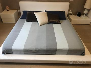 Letto FLOU matrimoniale con materasso