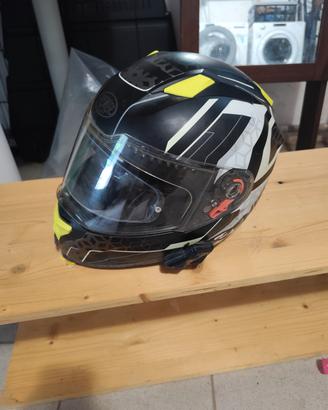 casco moto della Premiere con interfono Midland mi
