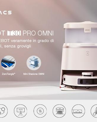 robot pulizia - ecovacs t30 pro omni