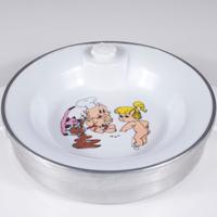 Piatto scaldavivande vintage anni '60 Chicco