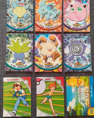 Pokemon Topps Trading Cards serie 1 e 2
