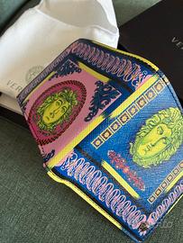 Portafoglio Versace uomo multicolore nuovo
