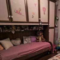 ARMADIO A PONTE con letto singolo