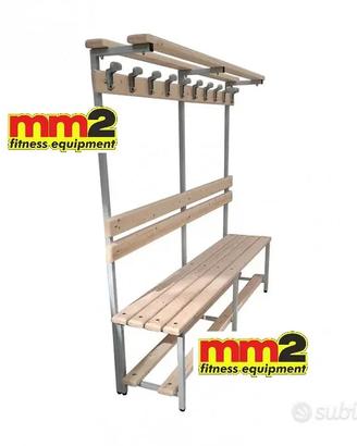 Panca spogliatoio GATEPRO GP4027 200cm naturale